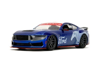 Foto 4 | Maqueta De Coche Fundido A Presión Jada Toys 2024 Ford Mustang Dark House 1/24 - Venta Internacional.