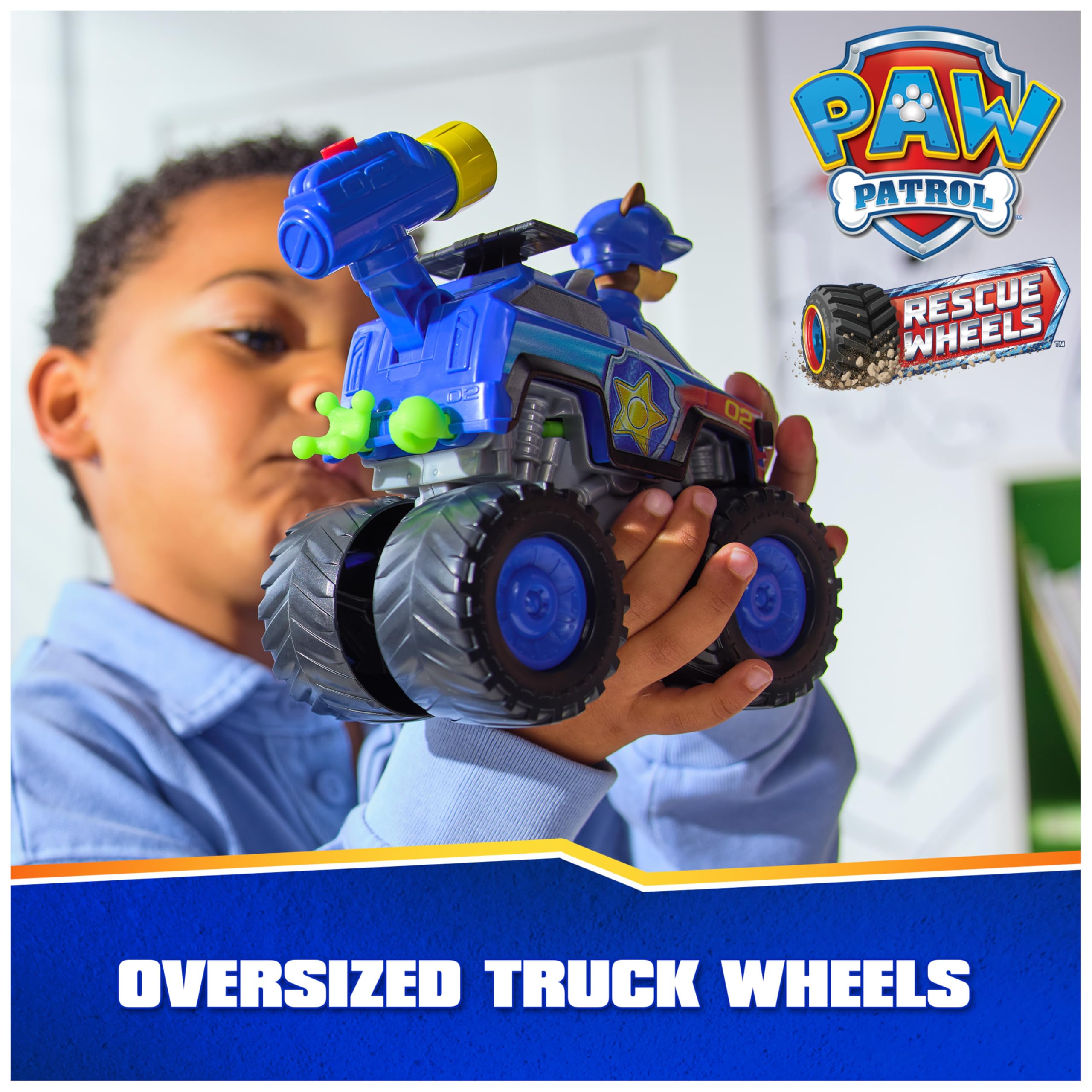 Foto 3 pulgar | Camión De Juguete Paw Patrol Rescue Wheels Chase's Cruiser Con Figura - Venta Internacional.