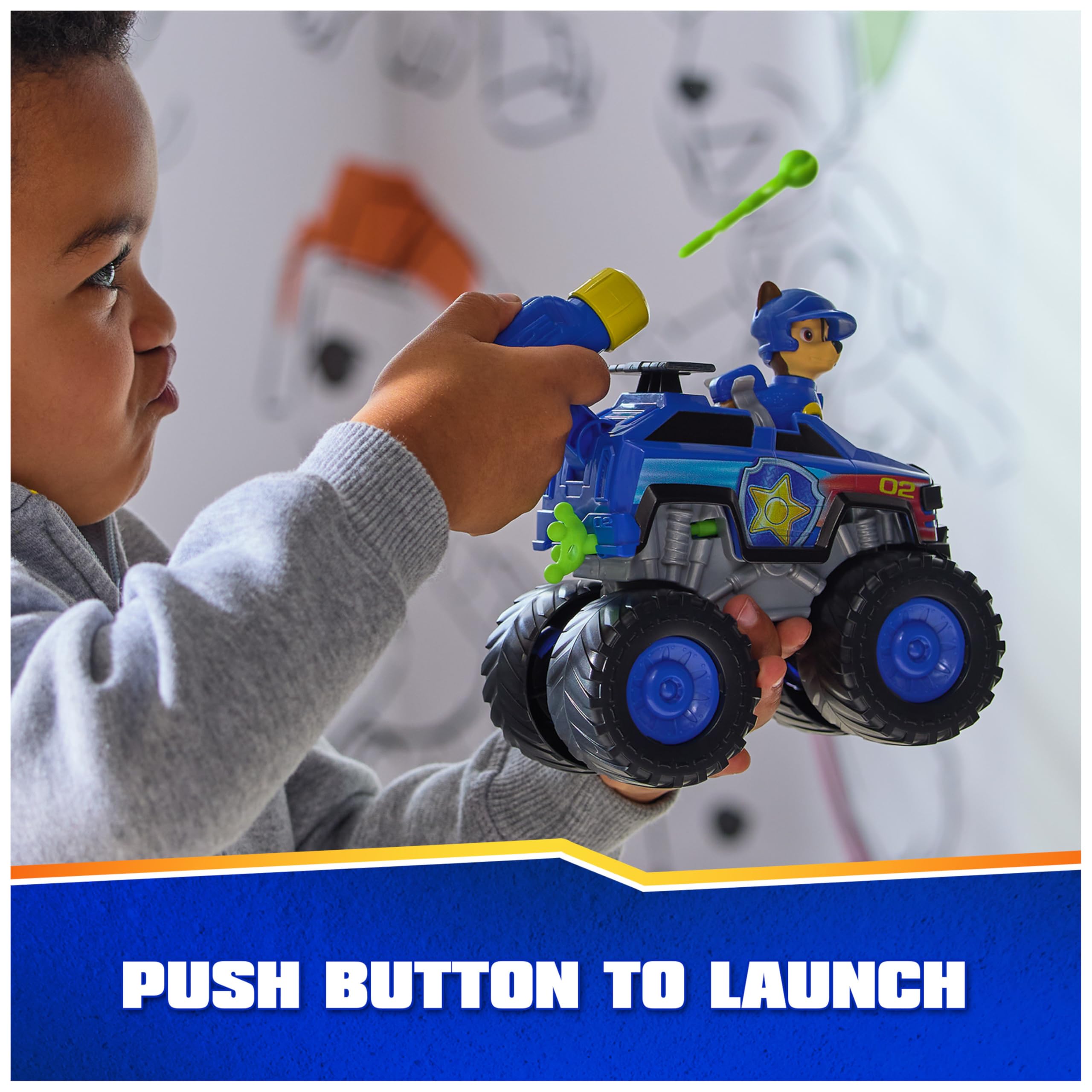 Foto 5 pulgar | Camión De Juguete Paw Patrol Rescue Wheels Chase's Cruiser Con Figura - Venta Internacional.