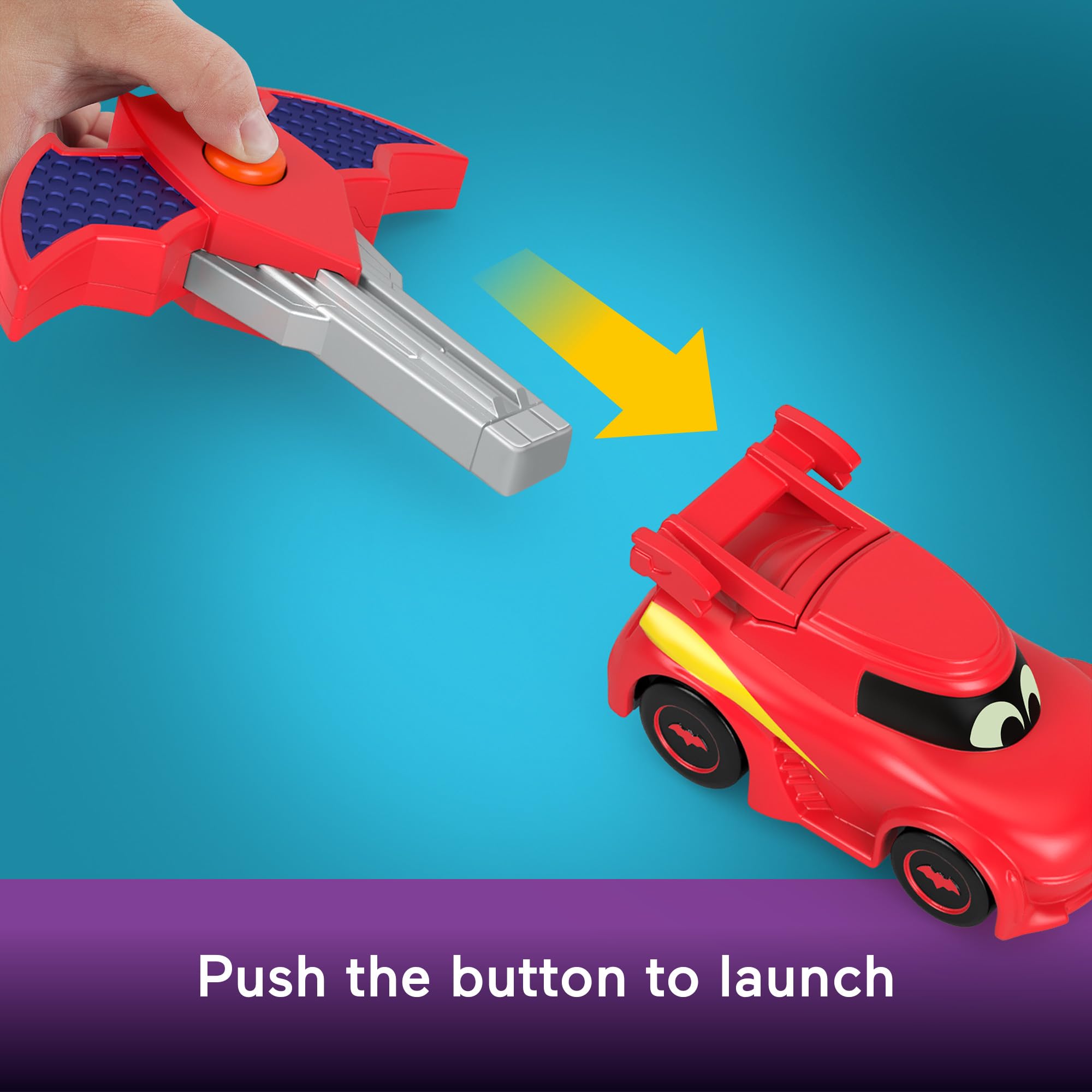 Foto 5 pulgar | Coche De Carreras De Juguete Fisher-price Dc Batwheels Redbird A Escala 1:55 - Venta Internacional.