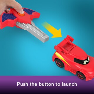 Foto 4 | Coche De Carreras De Juguete Fisher-price Dc Batwheels Redbird A Escala 1:55 - Venta Internacional.