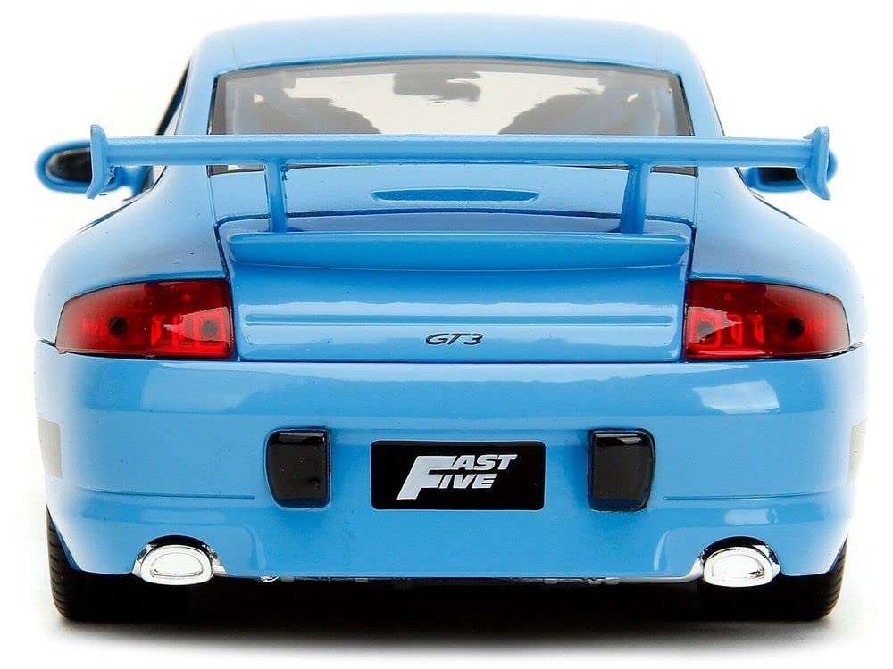 Foto 7 | Coche Fundido Jada Toys Fast & Furious Brian's Porsche 911 Gt3 Rs 1:24 - Venta Internacional.