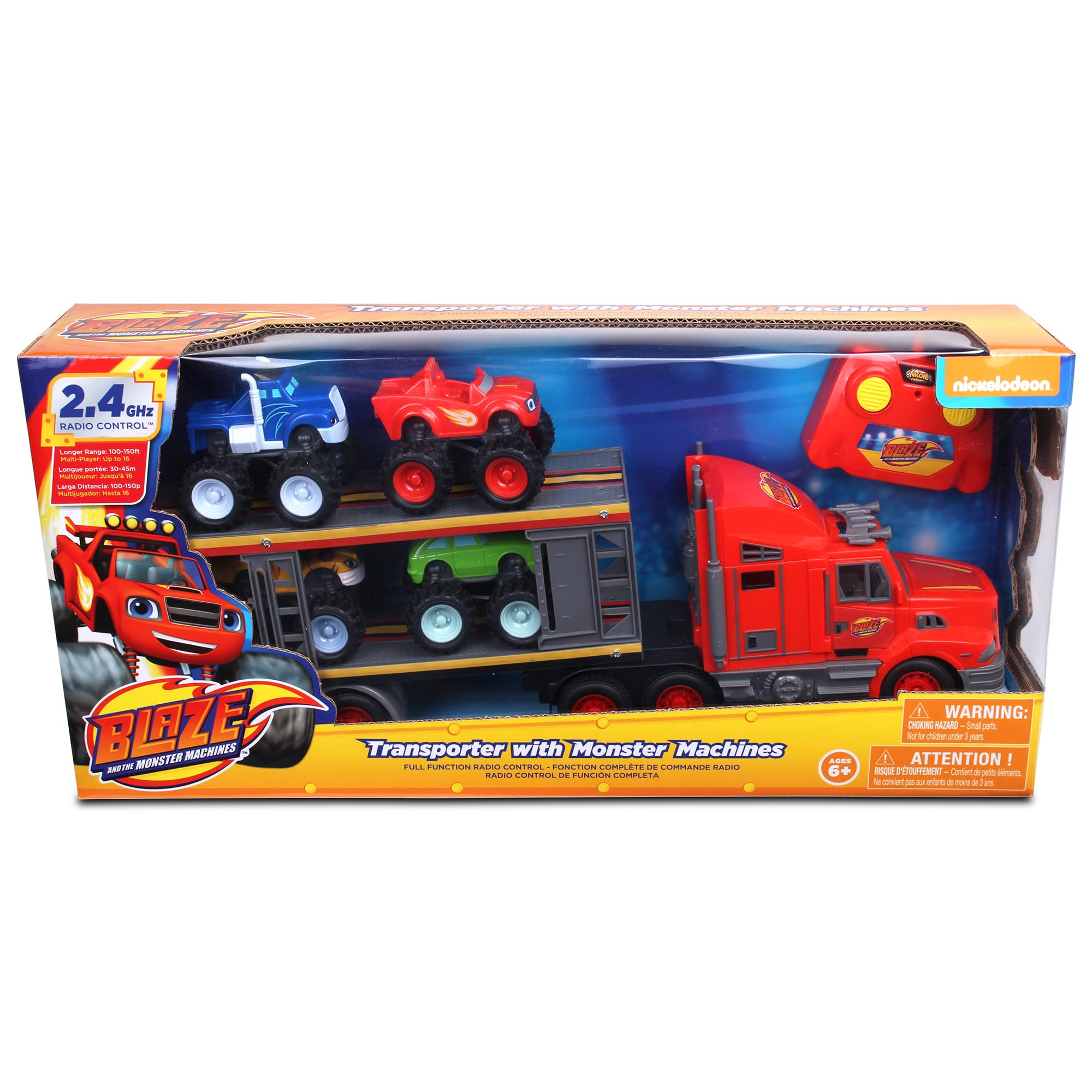 Foto 2 | Juguete A Control Remoto Nkok Blaze And The Monster Machines - Venta Internacional.