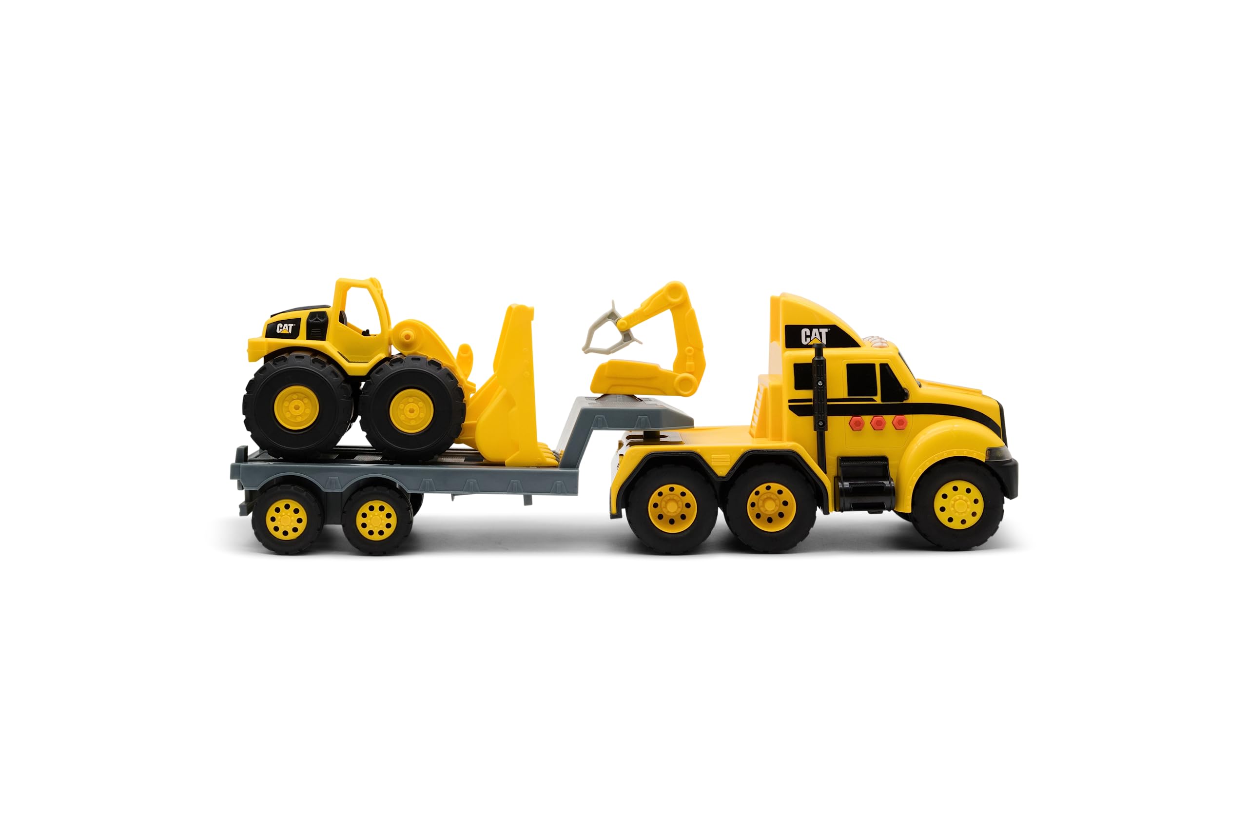 Foto 2 pulgar | Semirremolque Cat Heavy Mover De Juguete De Construcción Con Remolque Para Más De 3 Años - Venta Internacional.