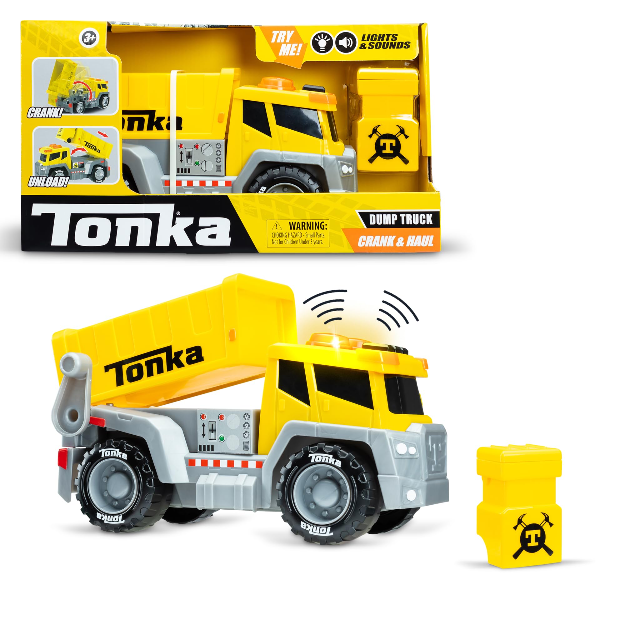 Foto 2 pulgar | Camión Volquete Tonka Crank And Haul Con Luces Y Sonidos Desde Hace Más De 3 Años - Venta Internacional.