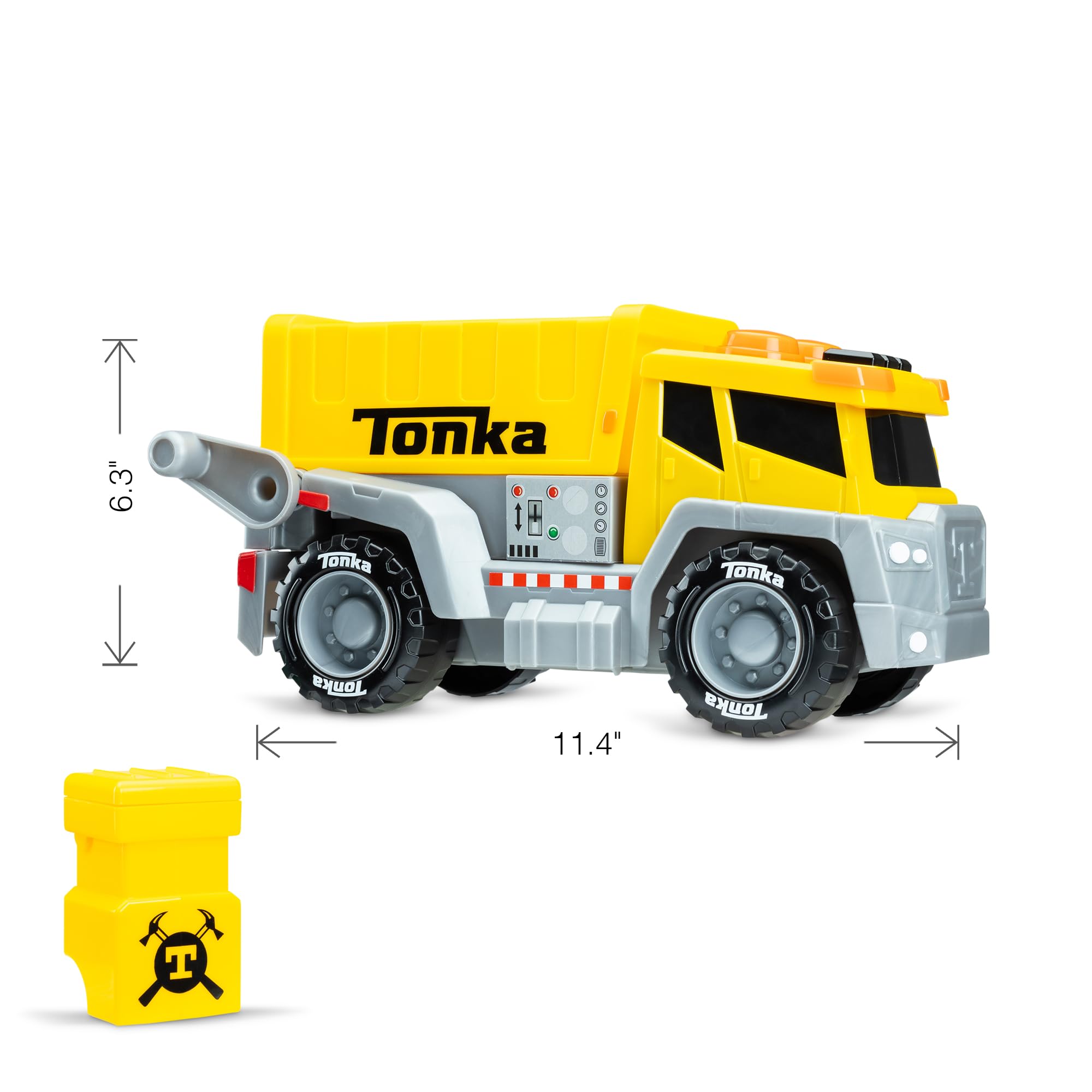 Foto 3 pulgar | Camión Volquete Tonka Crank And Haul Con Luces Y Sonidos Desde Hace Más De 3 Años - Venta Internacional.