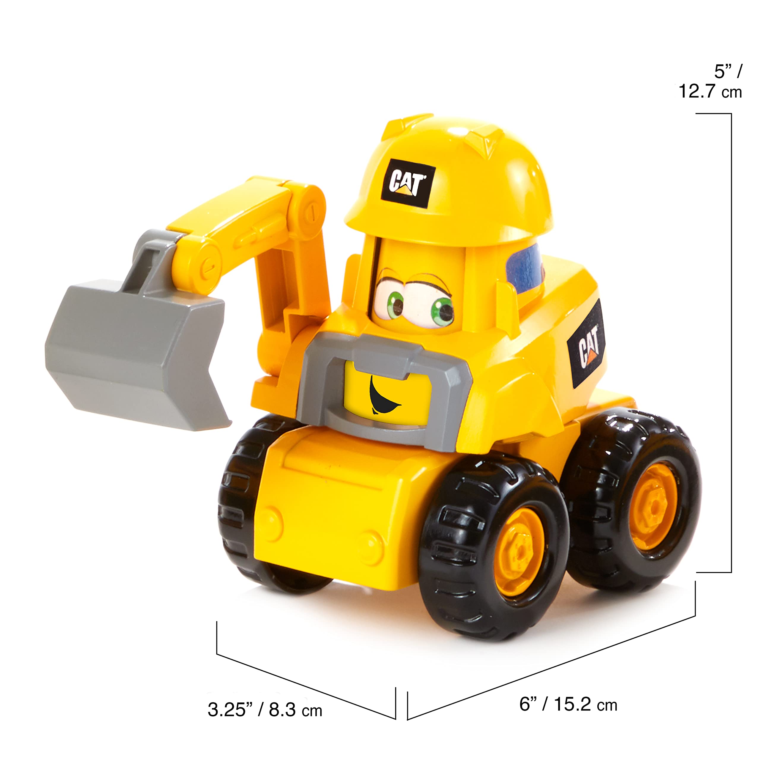 Foto 4 pulgar | Excavadora Funrise Cat Junior Crew De Juguete De Construcción De Más De 2 Años - Venta Internacional.