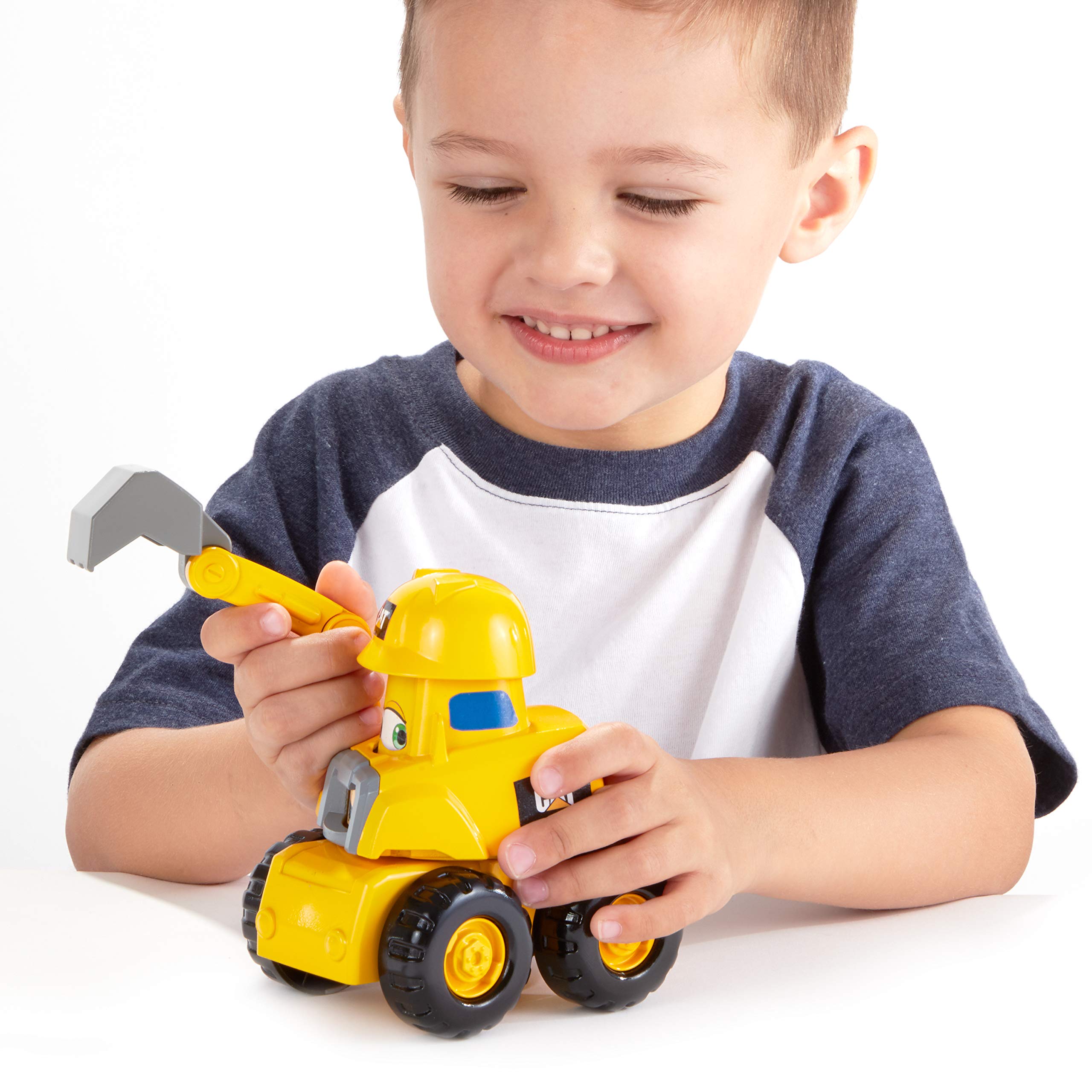 Foto 5 pulgar | Excavadora Funrise Cat Junior Crew De Juguete De Construcción De Más De 2 Años - Venta Internacional.