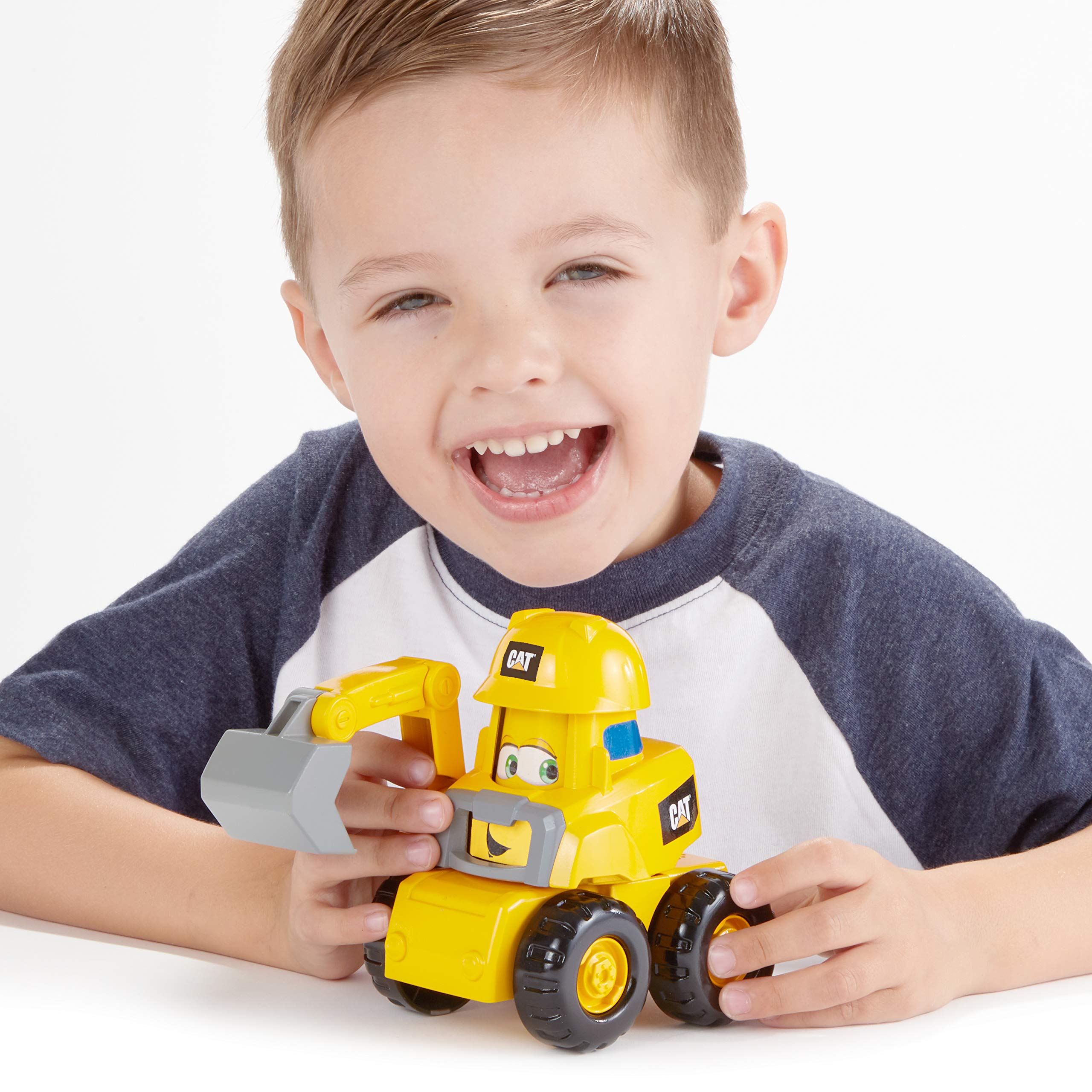Foto 5 | Excavadora Funrise Cat Junior Crew De Juguete De Construcción De Más De 2 Años - Venta Internacional.