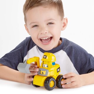 Foto 5 | Excavadora Funrise Cat Junior Crew De Juguete De Construcción De Más De 2 Años - Venta Internacional.
