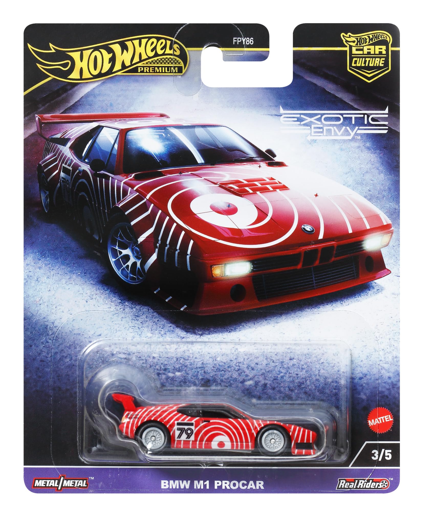 Foto 7 pulgar | Vehículo De Juguete Hot Wheels Premium Car Culture Circuit Legends - Venta Internacional.