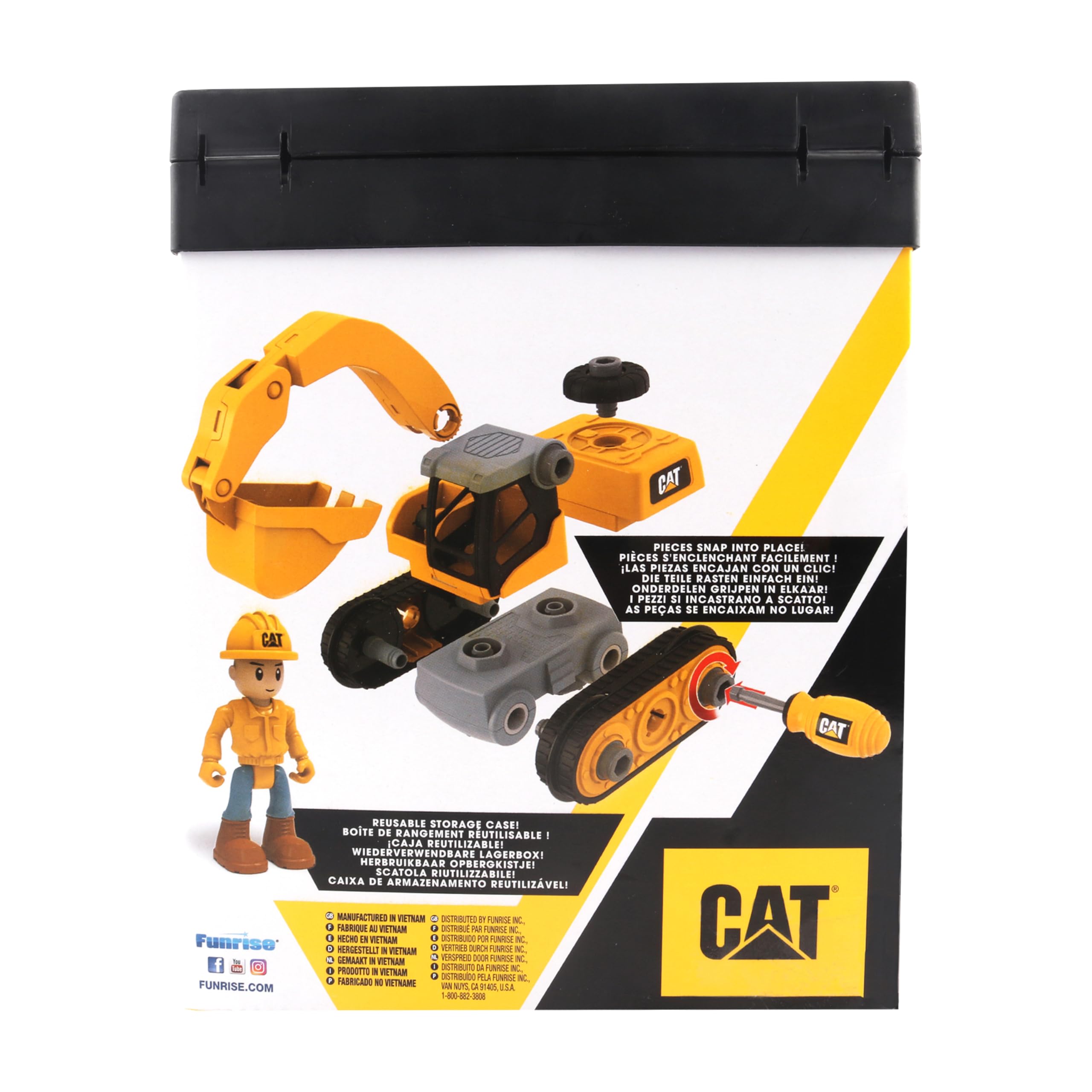 Foto 6 pulgar | Juguete De Construcción Cat Construction Junior Crew Excavator 3+ - Venta Internacional.