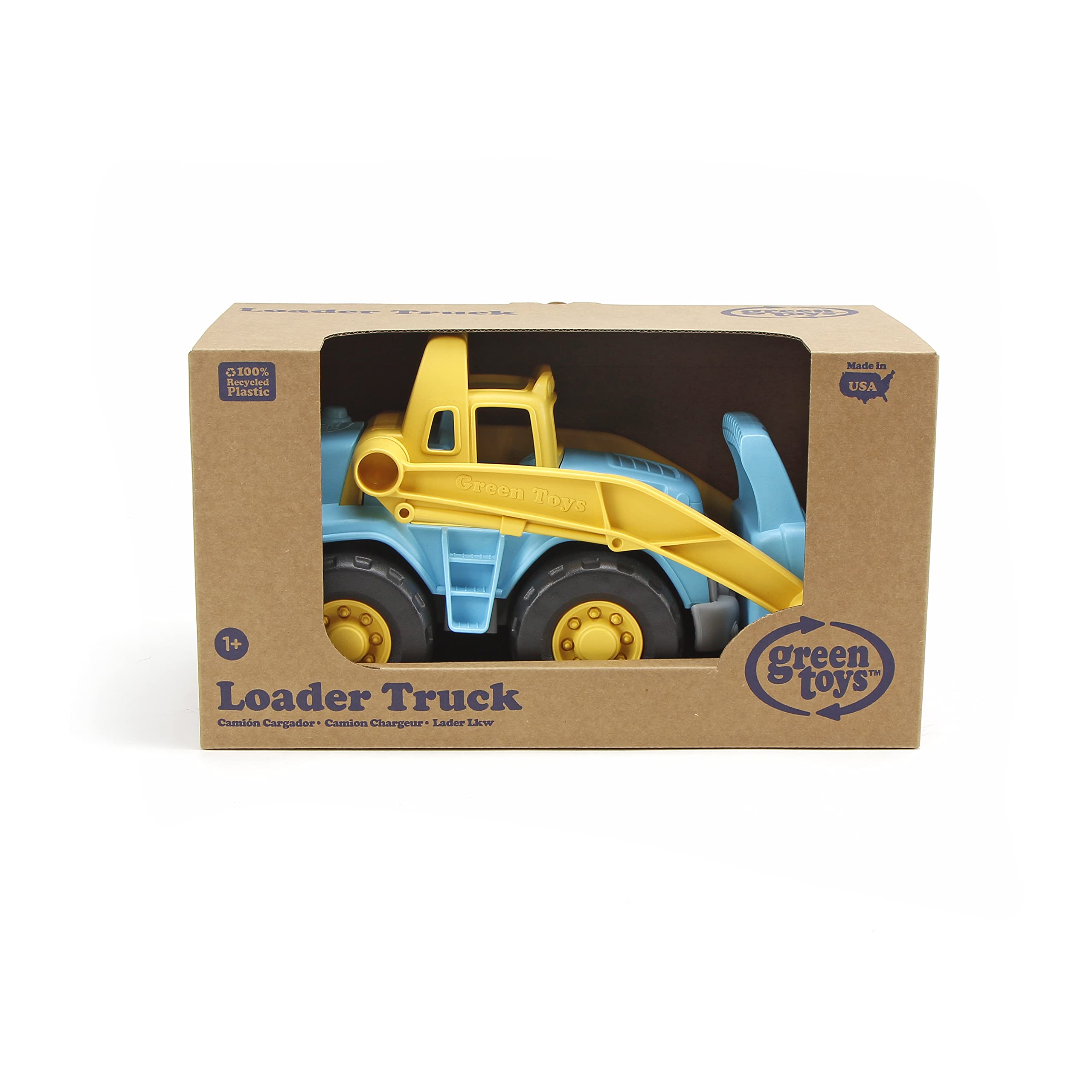 Foto 5 pulgar | Toy Loader Truck Green Toys Fabricados En Ee. Uu. - Venta Internacional.