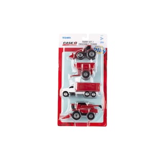 Foto 4 | Set De Juguetes Ertl Case Ih Harvest Farm A Escala 1:64 Para Niños A Partir De 3 Años - Venta Internacional.