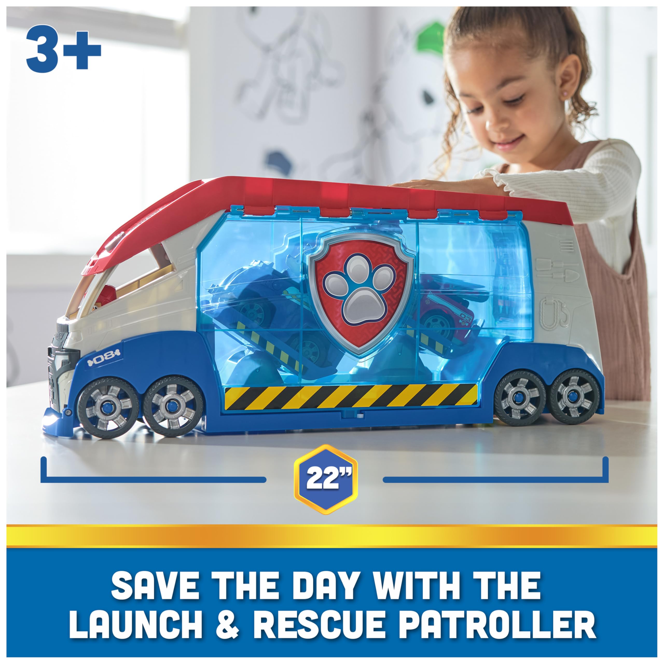 Foto 4 pulgar | Toy Paw Patrol Transforming Paw Patroller Con Ryder Y Atv - Venta Internacional.