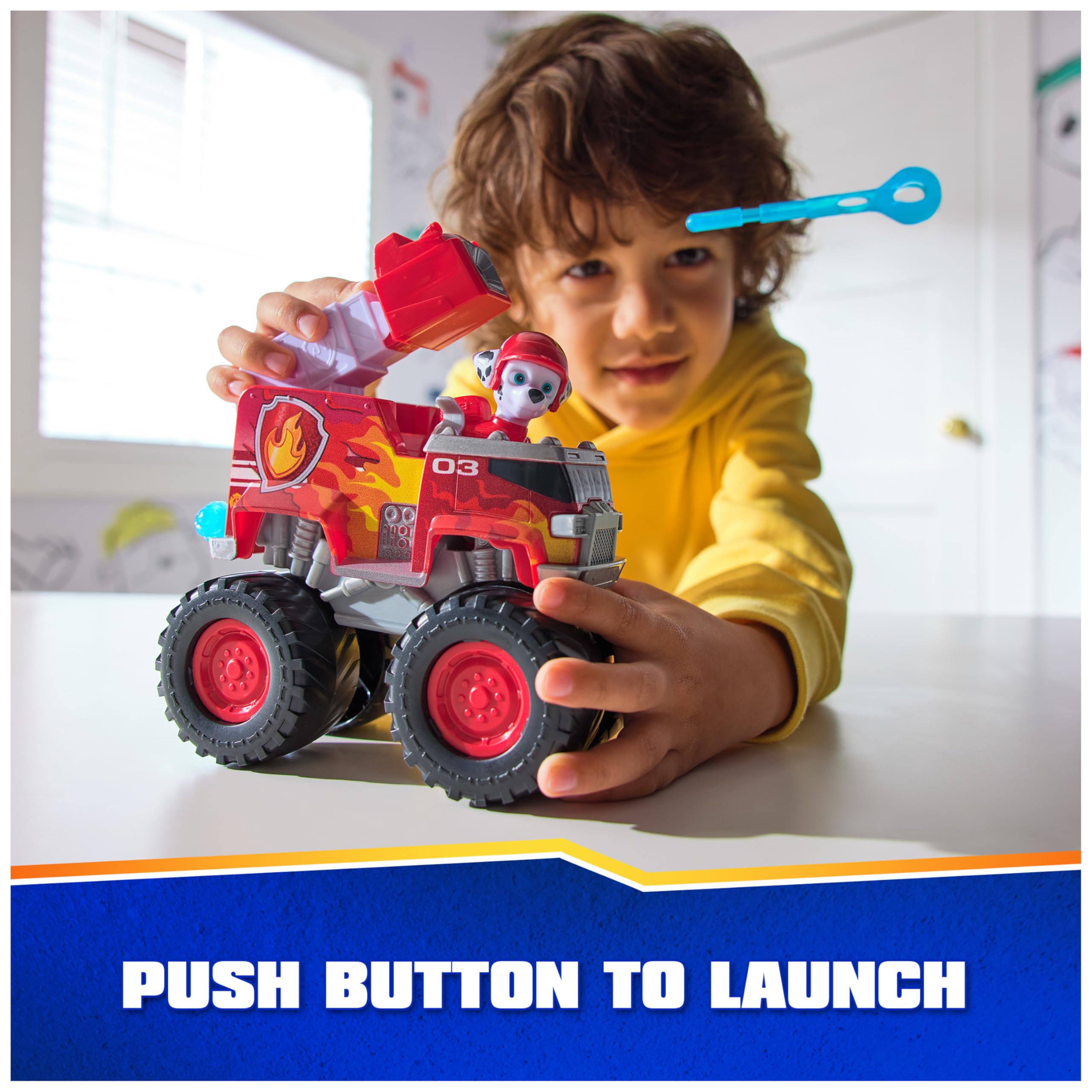 Foto 5 pulgar | Camión De Juguete Paw Patrol Rescue Wheels Marshall Firetruck De Más De 3 Años - Venta Internacional.