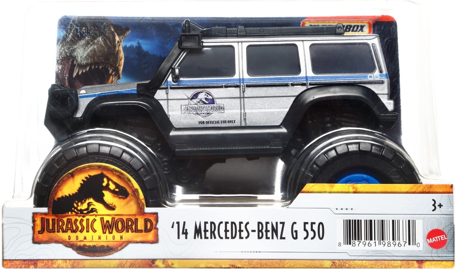 Foto 6 pulgar | Caja De Fósforos Jurassic World Dominion 1:24 Mercedes-benz G 550 - Venta Internacional.