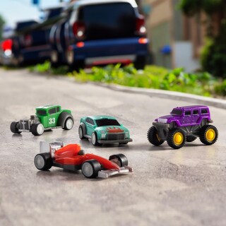 Foto 6 | Vehículos De Juguete Conducidos Por Battat Pocket Fleet 2, 20 Paquetes, Más De 3 Años - Venta Internacional.