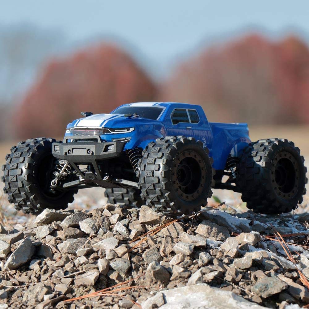 Foto 3 pulgar | Monster Truck Redcat Racing Volcano-16 A Escala 1/16, Color Azul - Venta Internacional.