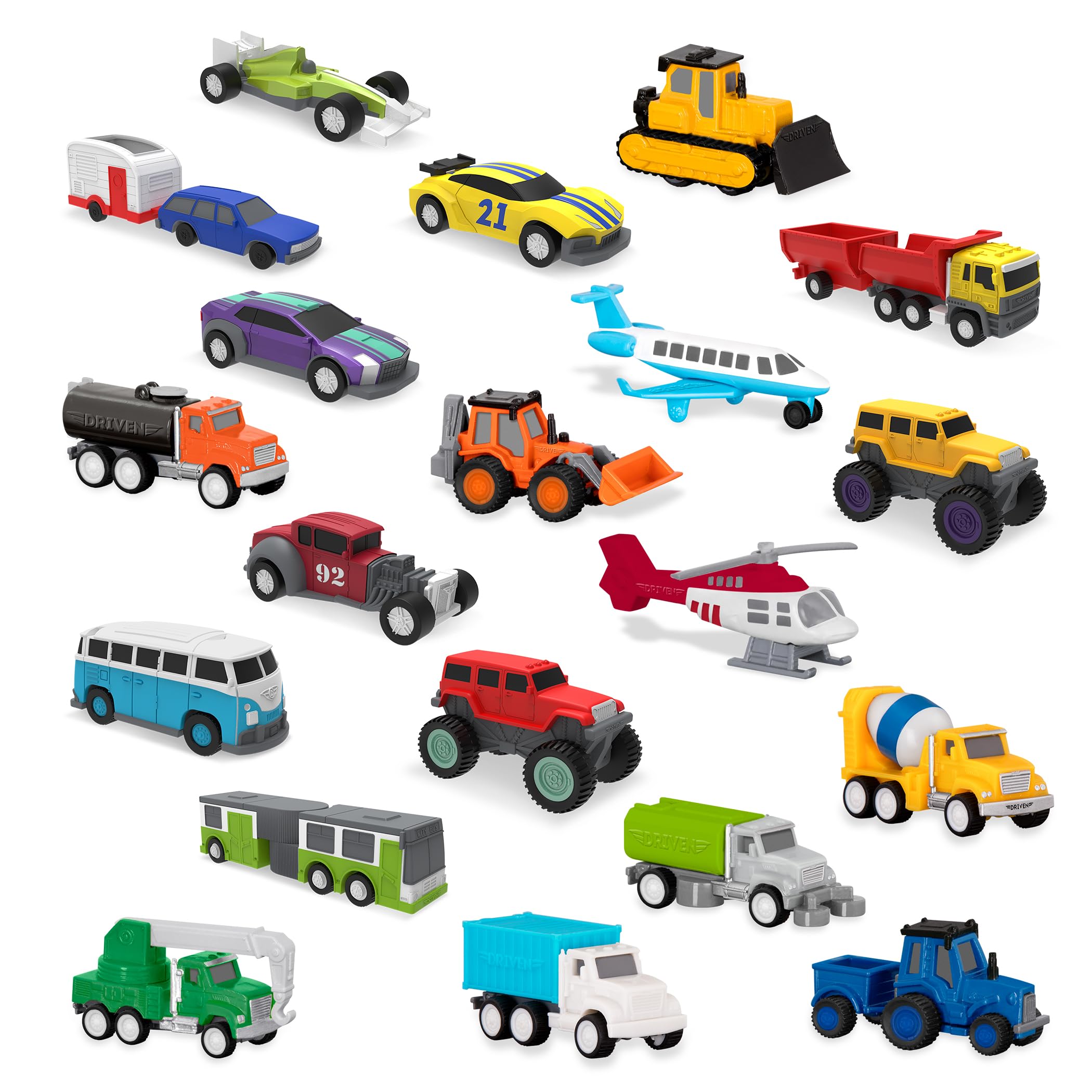 Foto 1 | Set De Juego De Coche De Juguete Driven By Battat Pocket Fleet 1 Con 20 Minijuegos - Venta Internacional.