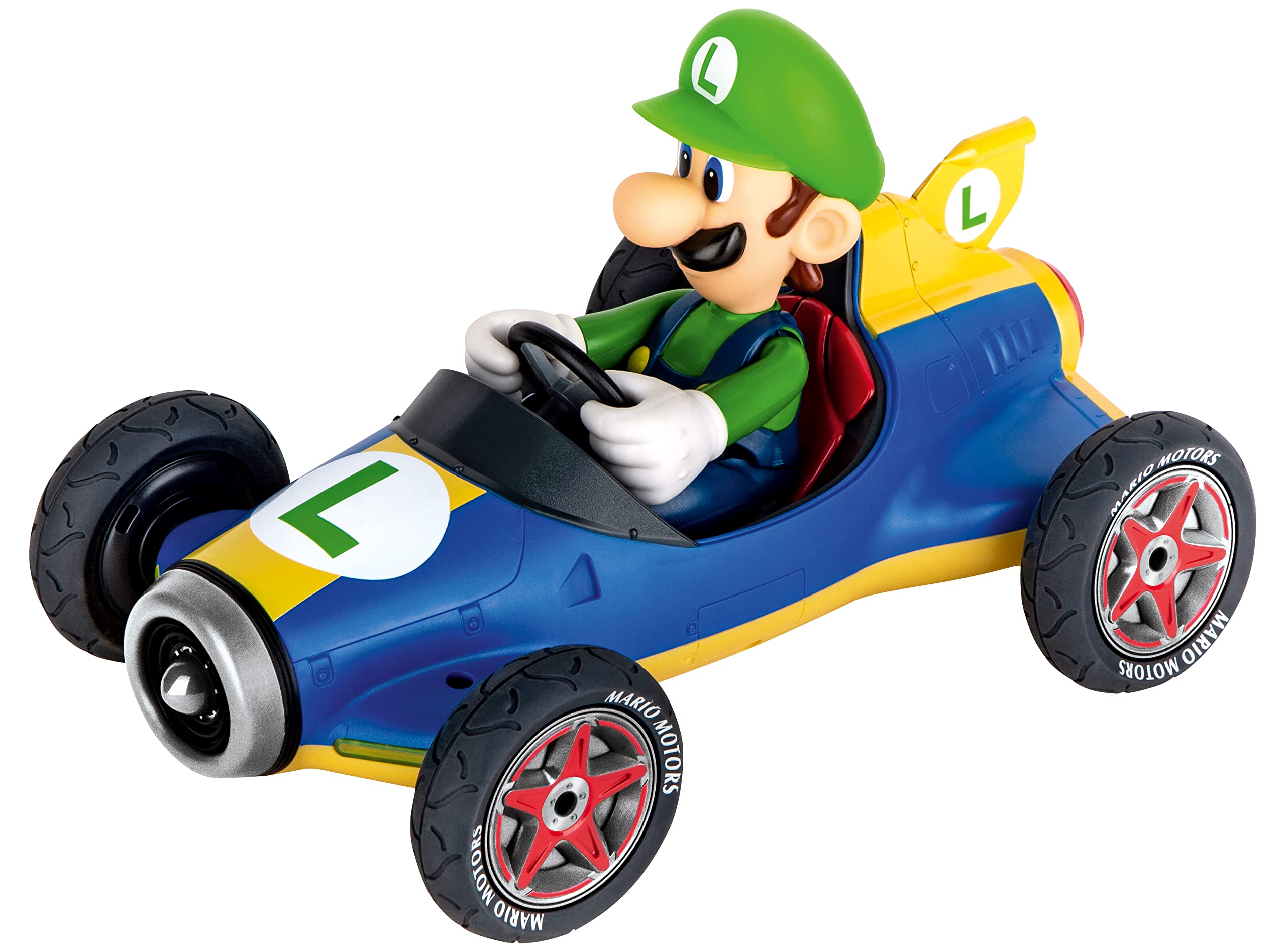 Foto 4 pulgar | Coche De Juguete Carrera Pull & Speed Mach 8 Mario/mach 8 Luigi Kids 3+ - Venta Internacional.