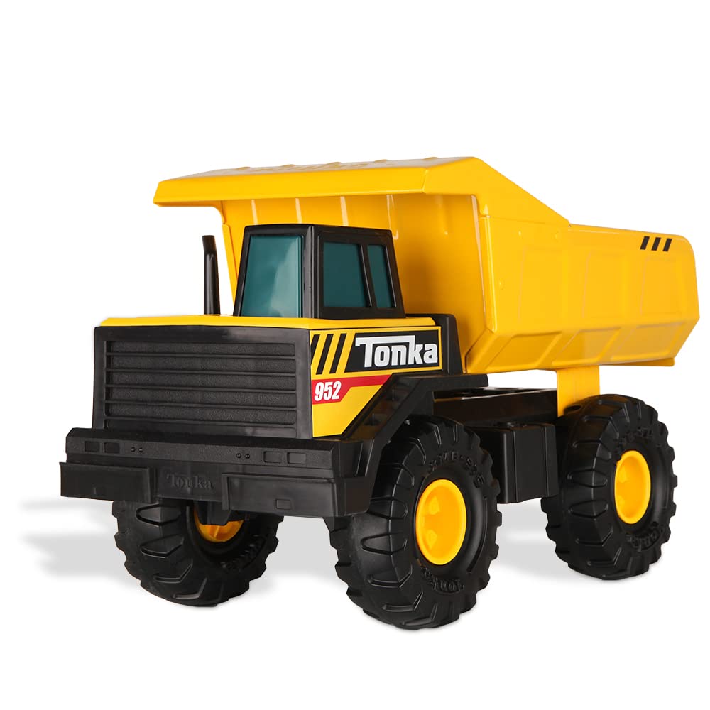 Camión De Juguete Tonka Steel Classics Mighty Dump Truck Amarillo - Venta Internacional.