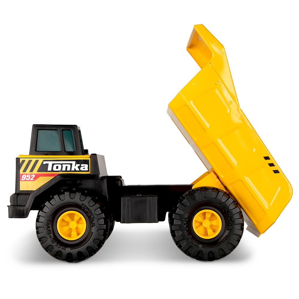 Foto 4 pulgar | Camión De Juguete Tonka Steel Classics Mighty Dump Truck Amarillo - Venta Internacional.