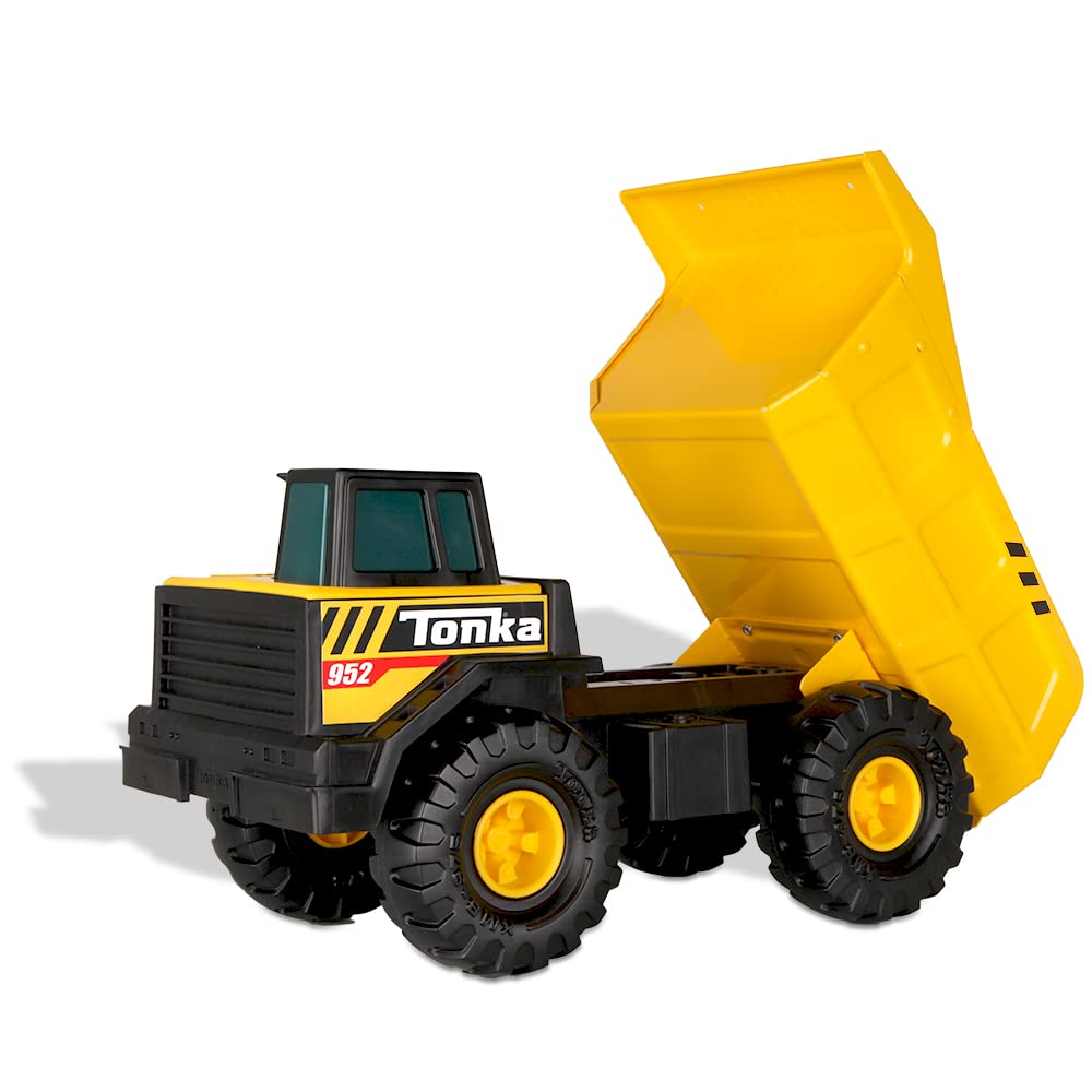 Foto 5 pulgar | Camión De Juguete Tonka Steel Classics Mighty Dump Truck Amarillo - Venta Internacional.