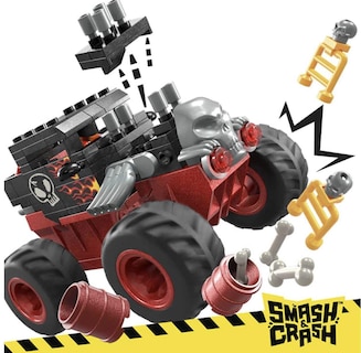 Foto 2 | Set De Construcción De Coches De Juguete Mega Hot Wheels Monster Trucks De Más De 5 Años - Venta Internacional.