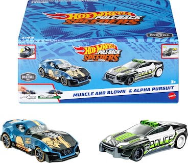 Foto 1 | Toy Cars Hot Wheels, Paquete De 2 Unidades, Escala 1:43 Con Motor Retráctil - Venta Internacional.