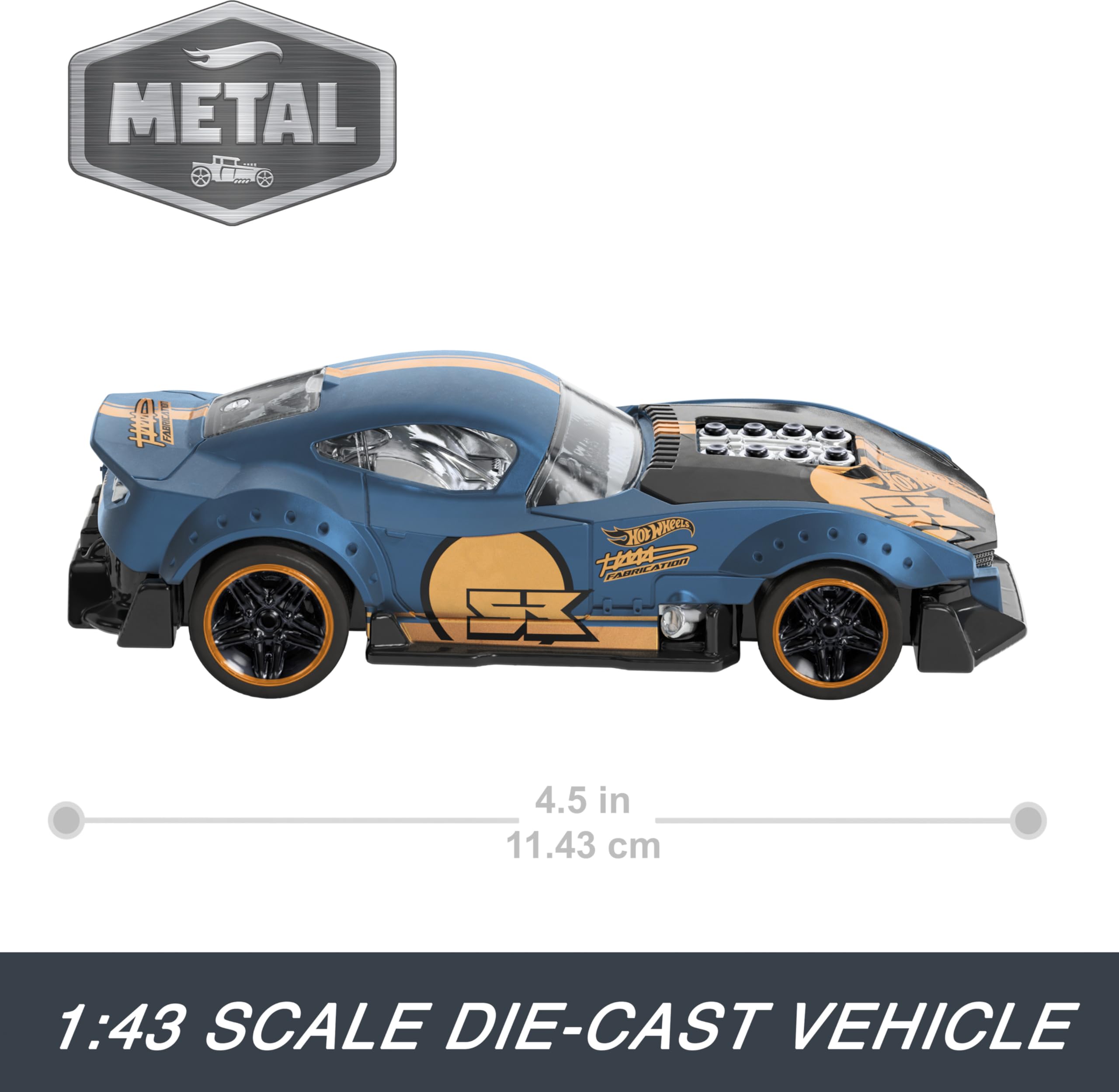 Foto 5 pulgar | Toy Cars Hot Wheels, Paquete De 2 Unidades, Escala 1:43 Con Motor Retráctil - Venta Internacional.