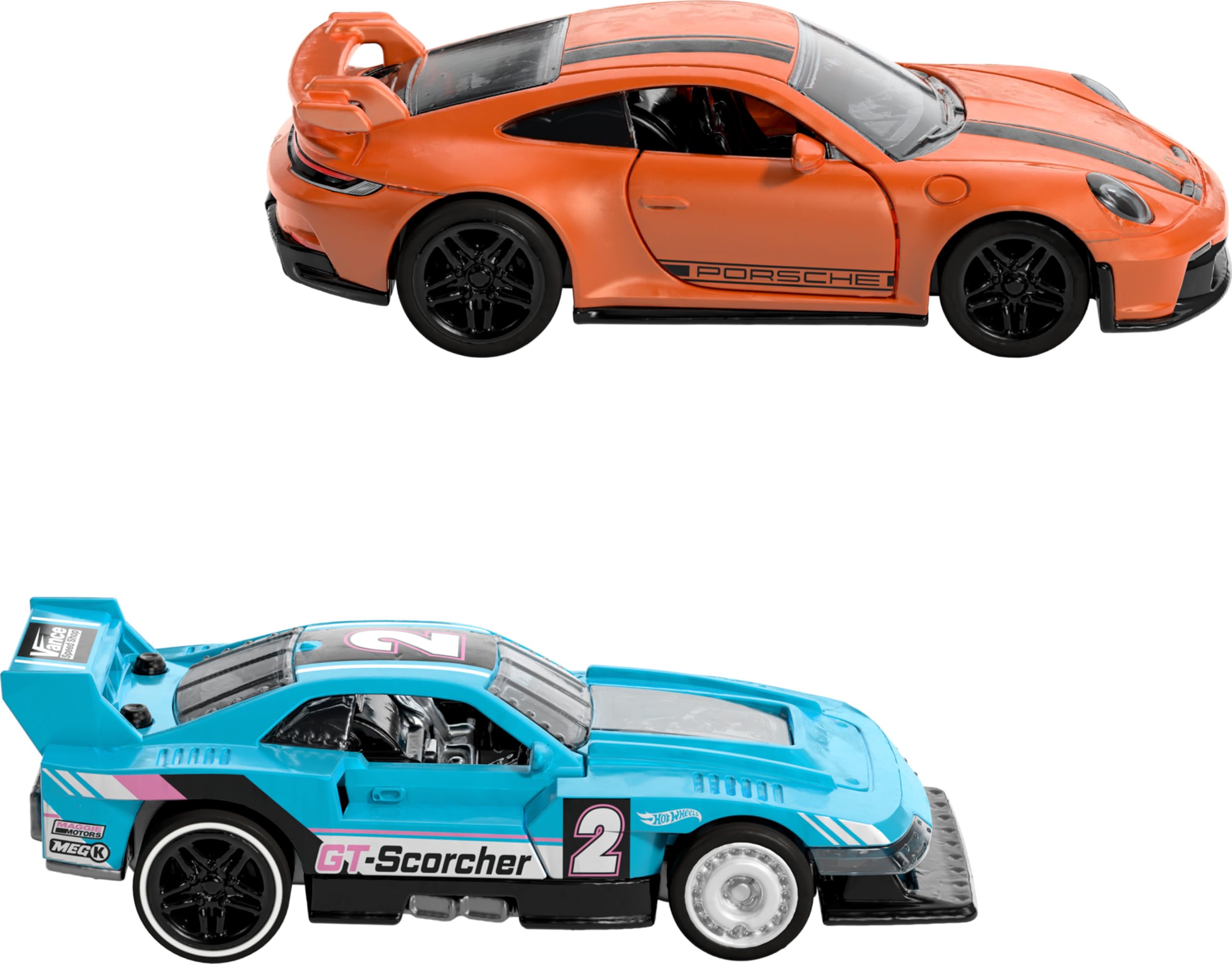 Foto 6 | Toy Cars Hot Wheels, Paquete De 2 Unidades, Escala 1:43 Con Motor Retráctil - Venta Internacional.