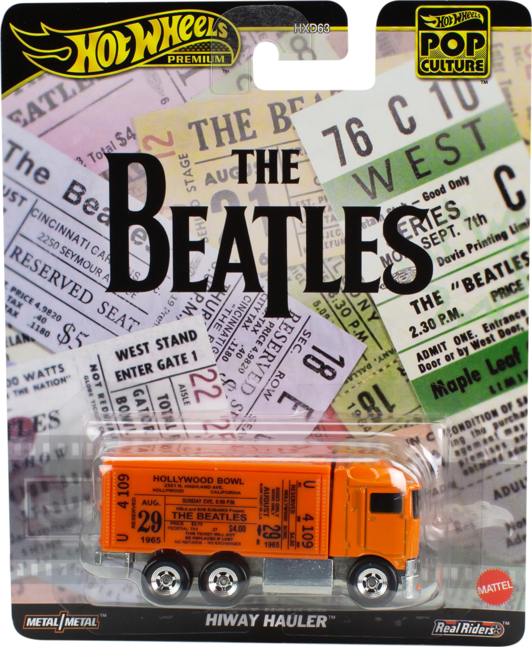 Foto 7 pulgar | Réplica De Los Beatles Fundidos A Presión 1:64 De Toy Truck Hot Wheels Premium - Venta Internacional.