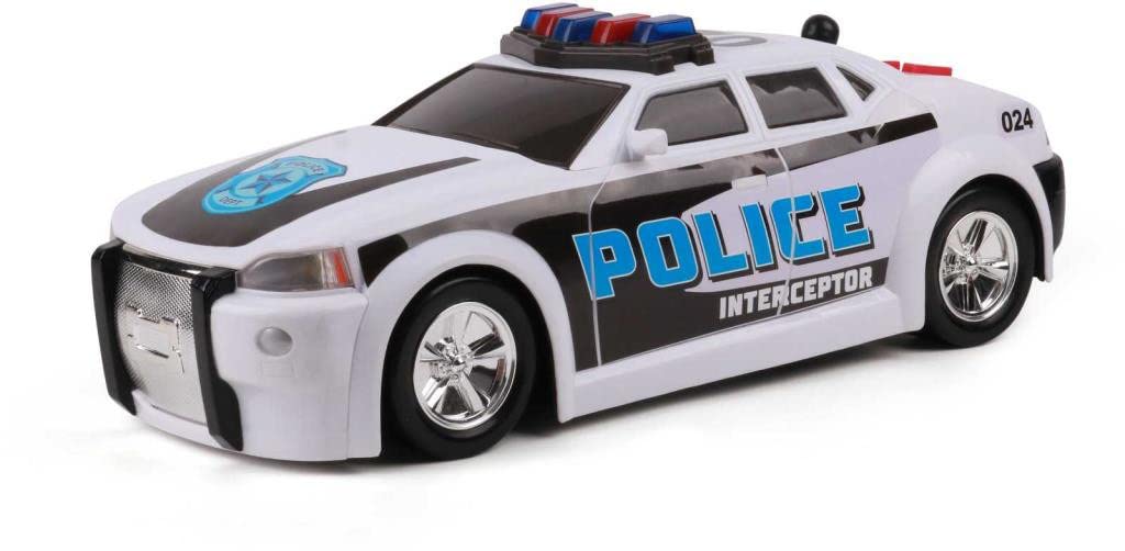 Foto 2 pulgar | Coche De Policía De Juguete Mighty Fleet Mighty Motorized Police Cruiser - Venta Internacional.