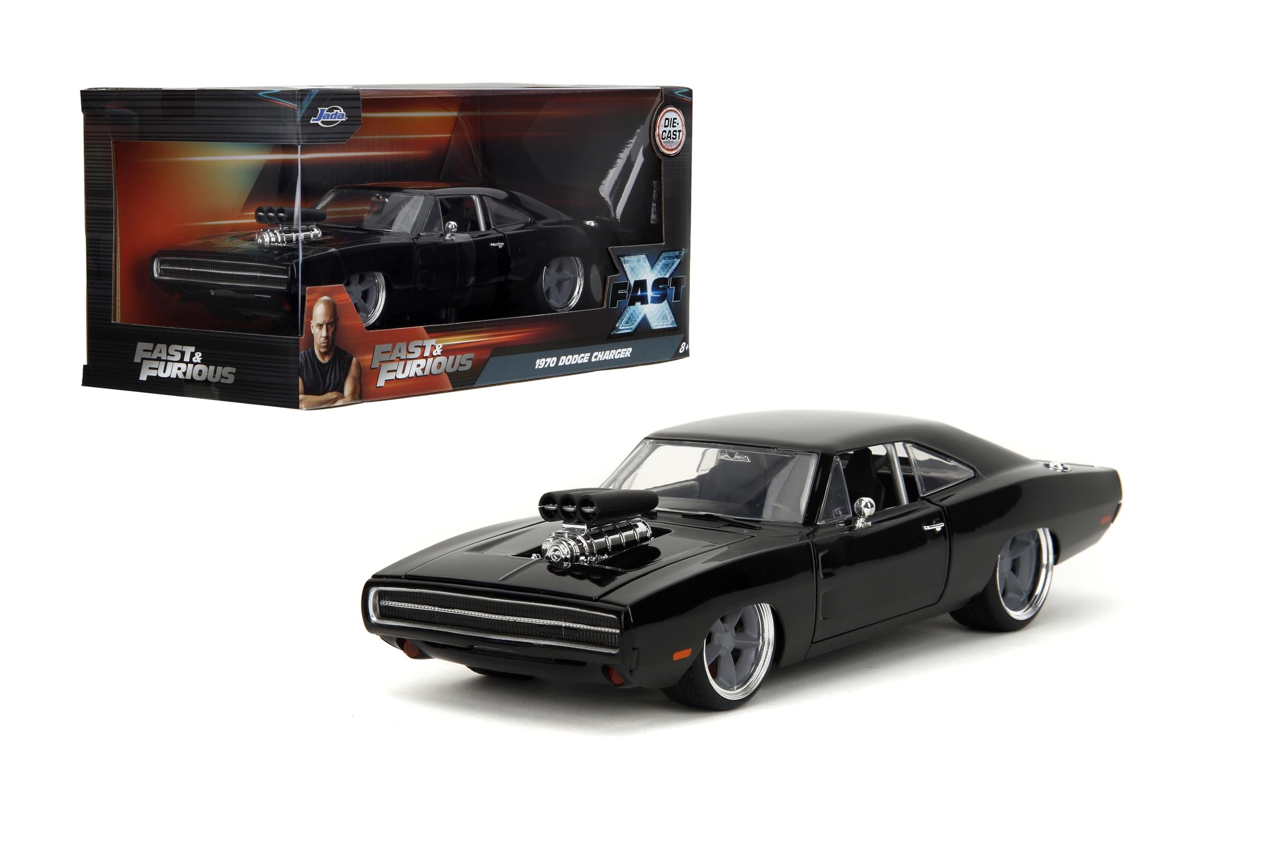 Coche Fundido A Presión Jada Toys Fast & Furious Fast X 1:24 1970 Dodge - Venta Internacional.