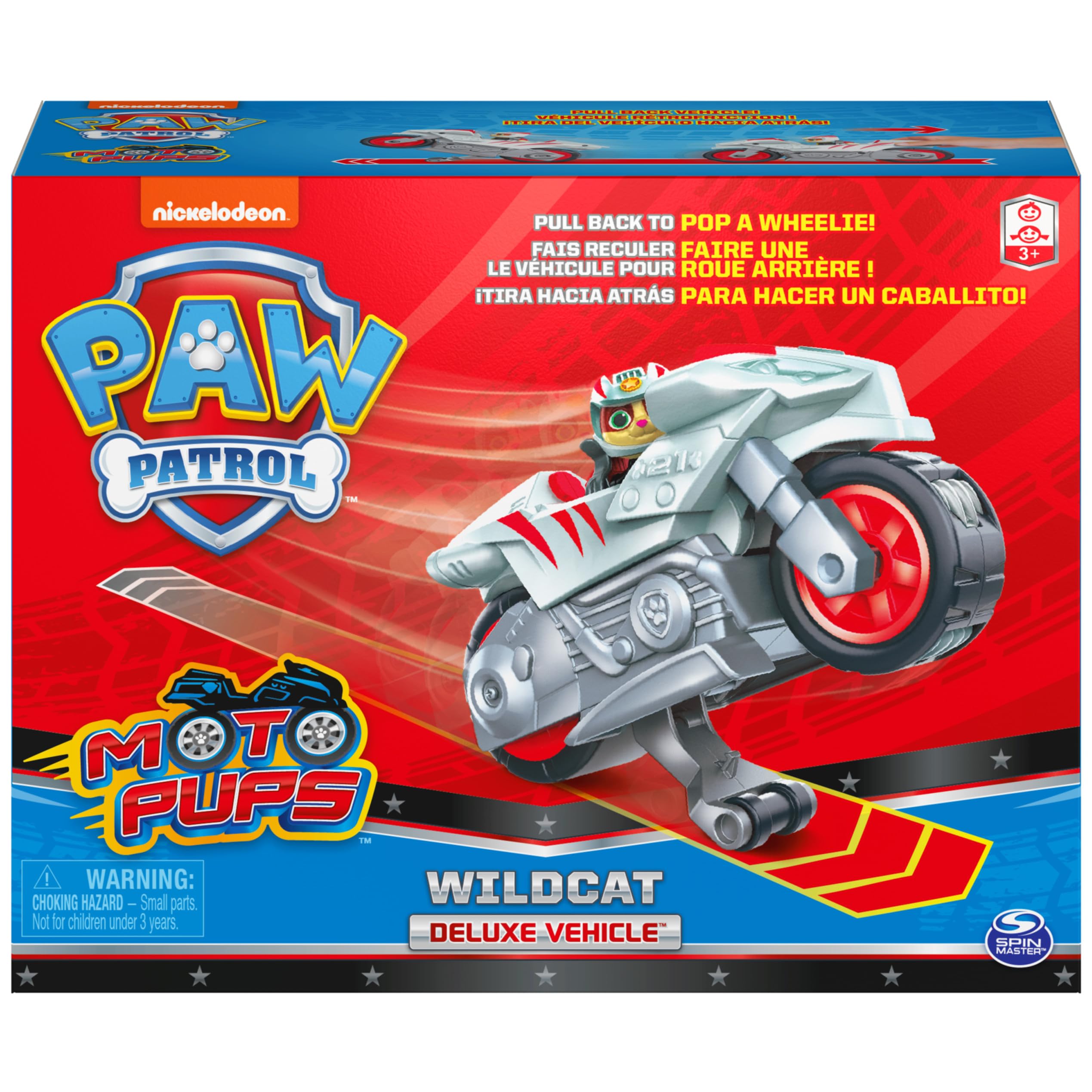 Foto 3 pulgar | Motocicleta De Lujo Con Figura De Toy Paw Patrol Moto Pups Wildcat - Venta Internacional.