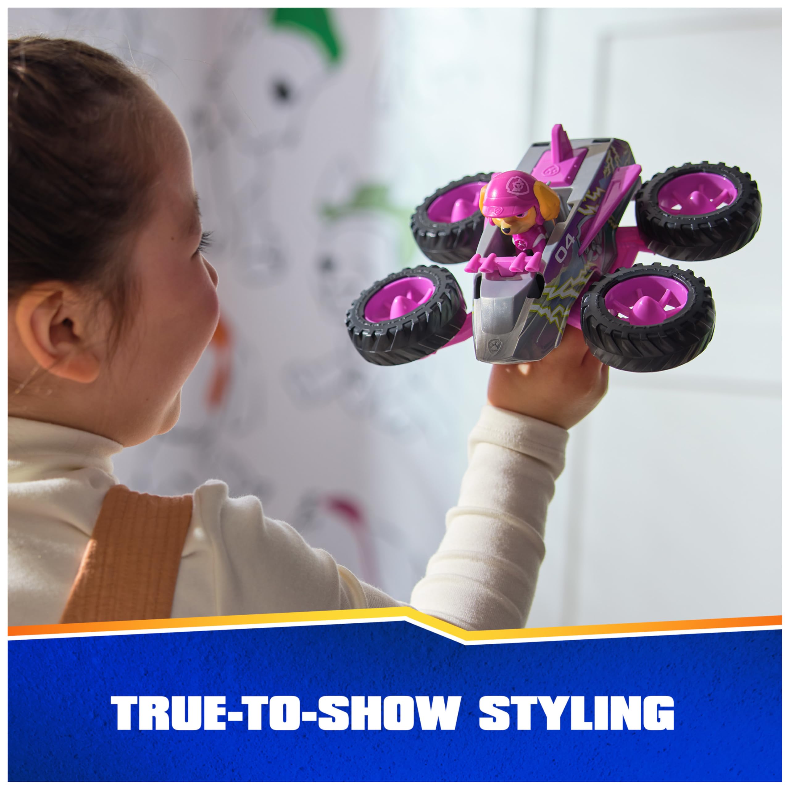 Foto 4 | Camión De Juguete Paw Patrol Rescue Wheels Skye's Jet Con Figura 3+ - Venta Internacional.