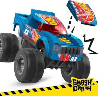 Foto 3 | Construyendo Coches De Juguete Mega Hot Wheels Monster Trucks Race Ace - Venta Internacional.