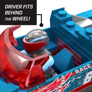 Foto 6 | Construyendo Coches De Juguete Mega Hot Wheels Monster Trucks Race Ace - Venta Internacional.