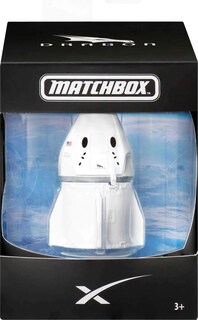Foto 4 | Réplica De Vehículo Matchbox Spacex Dragon, Nave Espacial Fundida A Presión - Venta Internacional.