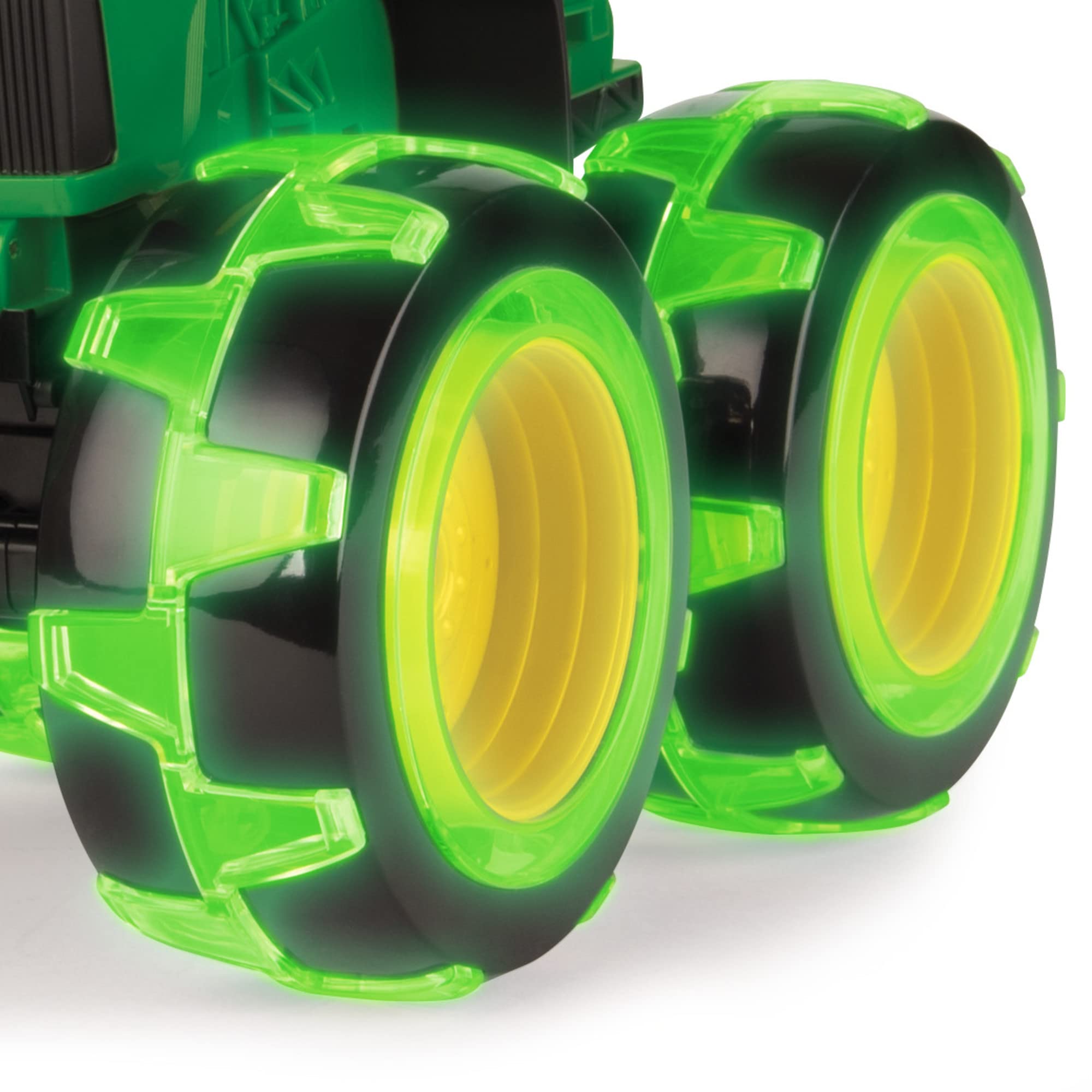 Foto 3 pulgar | Tractor John Deere De Juguete Monster Truck Con Ruedas Lightning - Venta Internacional.