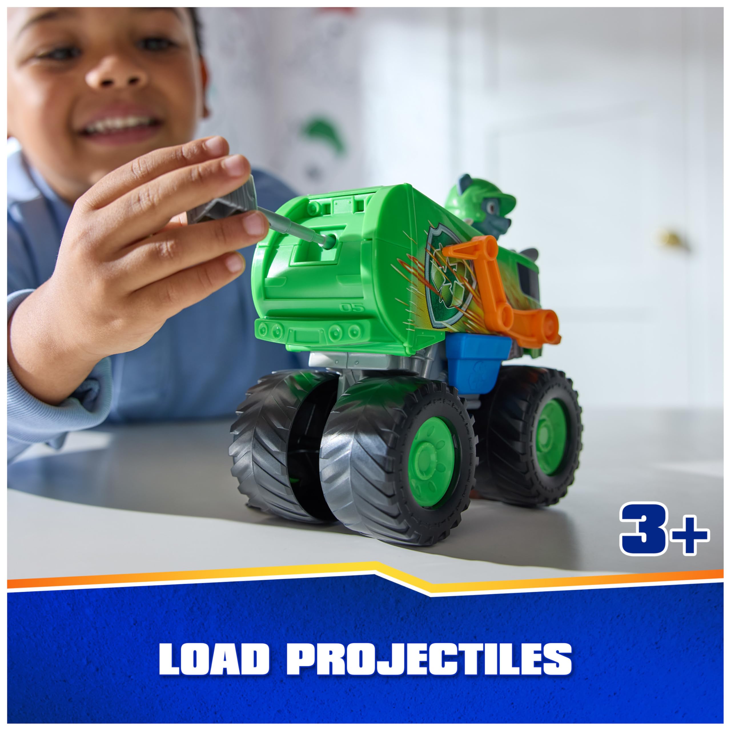 Foto 4 pulgar | Camión De Juguete Paw Patrol Rescue Wheels Rocky's Recycle Truck - Venta Internacional.