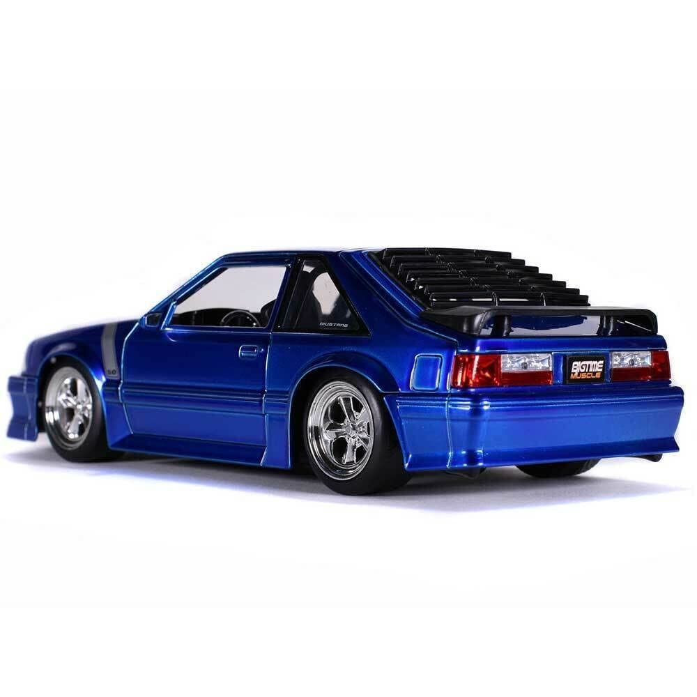 Foto 2 | Coche Fundido A Presión Jada Toys Bigtime Muscle 1989 Ford Mustang Gt 1:24 - Venta Internacional.