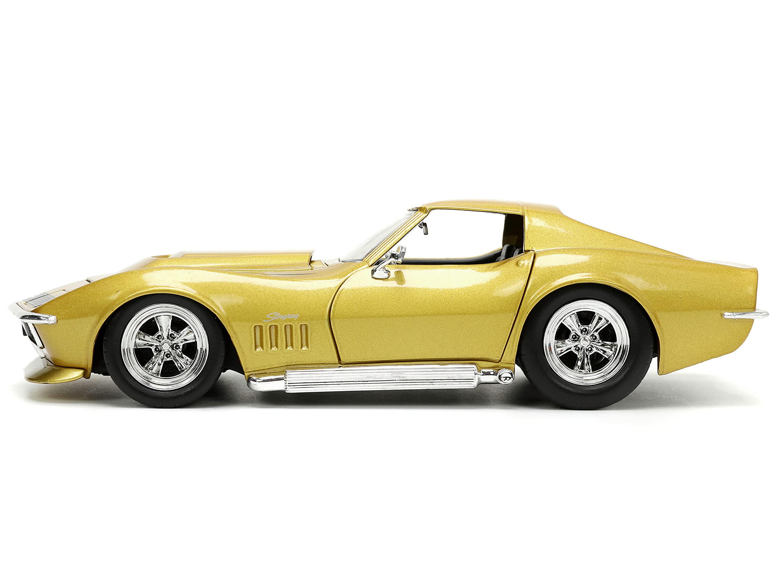 Foto 4 pulgar | Coche Fundido Jada Toys Big Time Muscle 1969 Chevy Corvette - Venta Internacional.