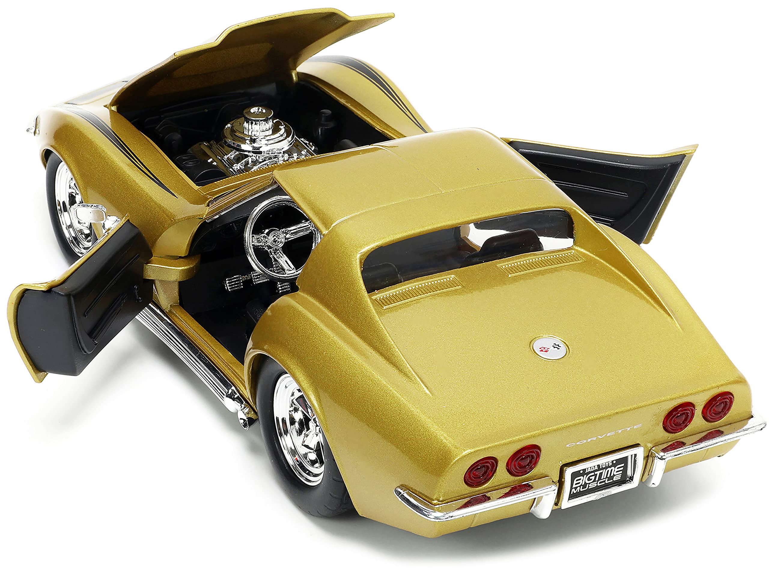 Foto 5 pulgar | Coche Fundido Jada Toys Big Time Muscle 1969 Chevy Corvette - Venta Internacional.