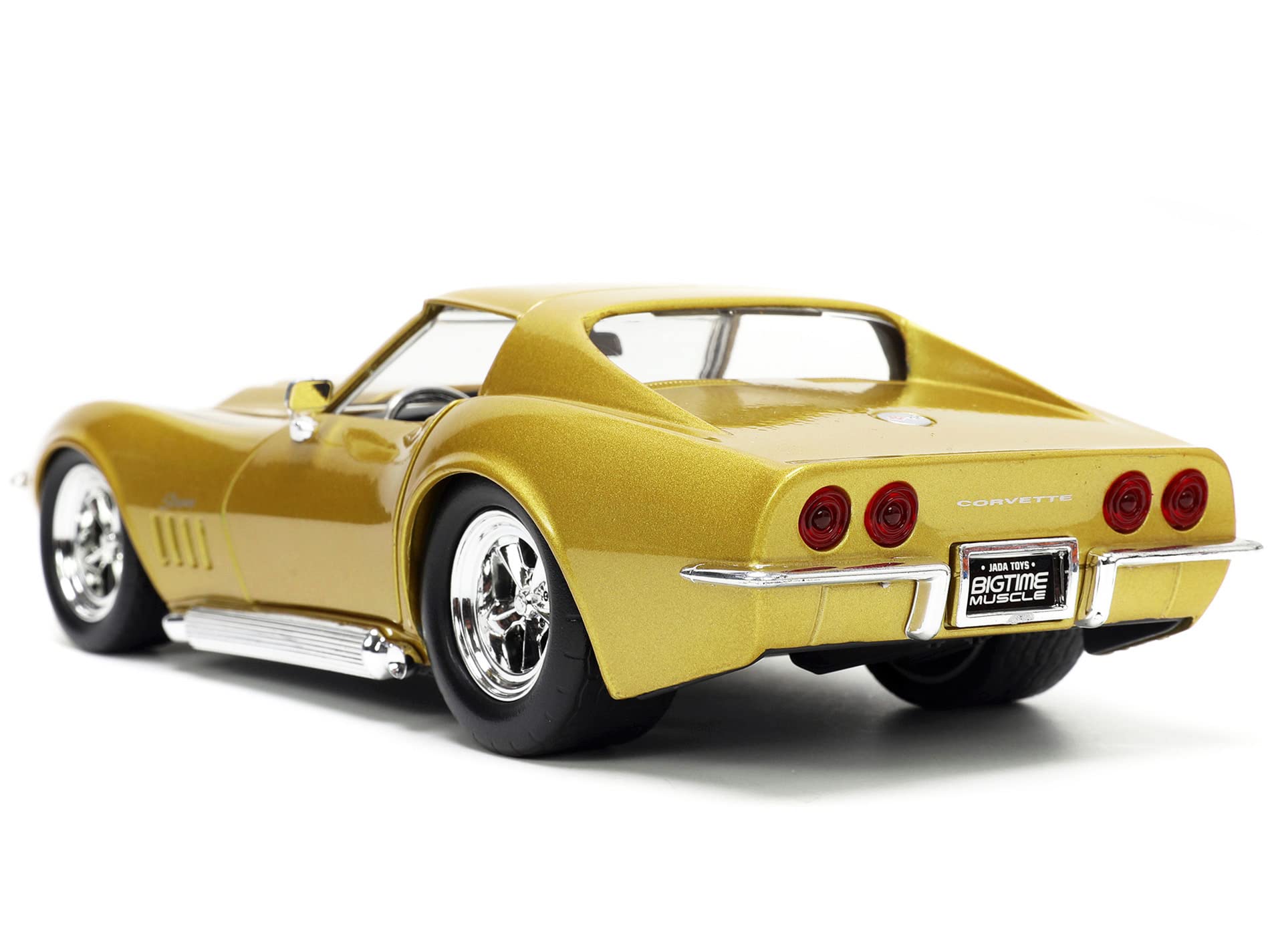 Foto 6 pulgar | Coche Fundido Jada Toys Big Time Muscle 1969 Chevy Corvette - Venta Internacional.