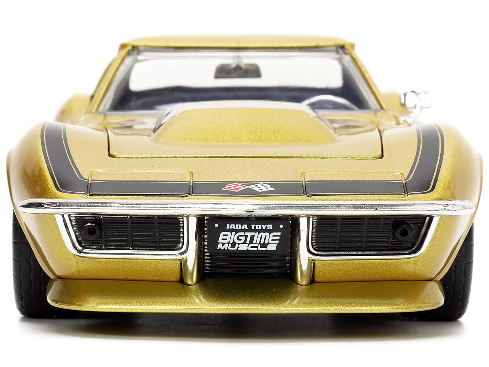 Foto 7 pulgar | Coche Fundido Jada Toys Big Time Muscle 1969 Chevy Corvette - Venta Internacional.