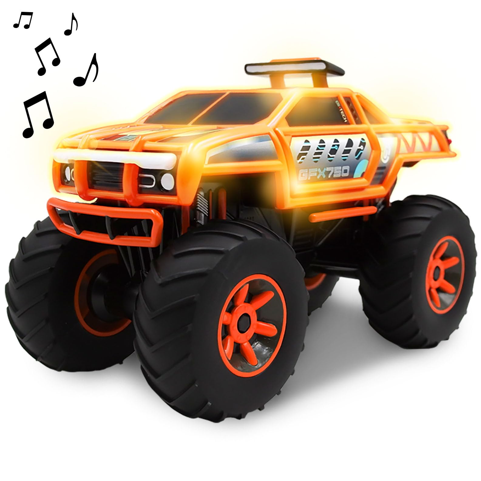 Foto 2 pulgar | Monster Truck Sunny Days Entertainment Motorizado Naranja 3+ - Venta Internacional.