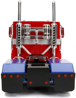 Foto 3 | Coche Fundido A Presión Jada Toys Transformers G1 Optimus Prime 1:24 - Venta Internacional.