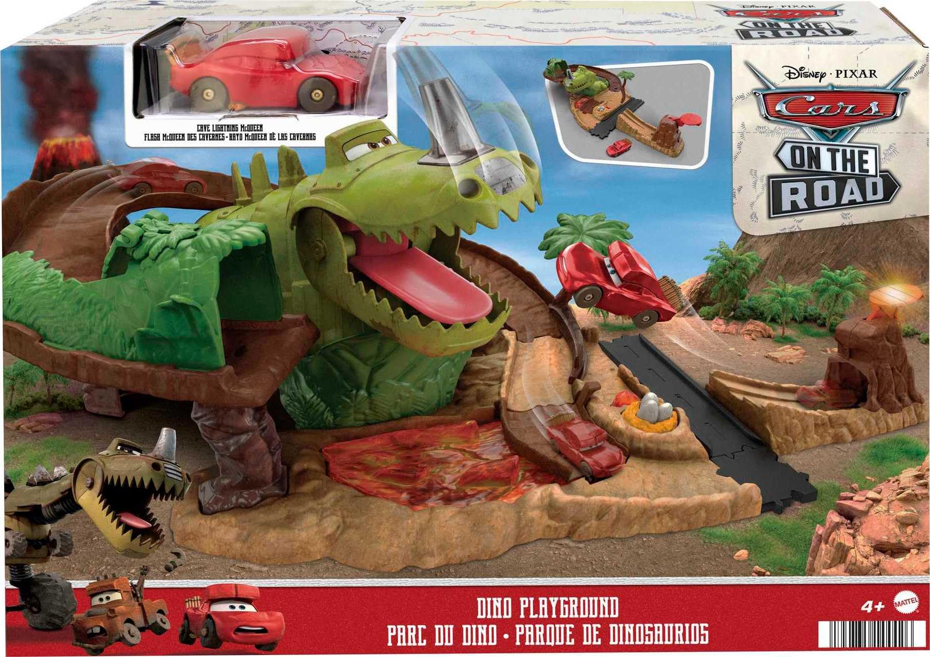 Foto 7 pulgar | Set De Juego Mattel Disney Pixar Cars On The Road Con Lightning Mcqueen - Venta Internacional.